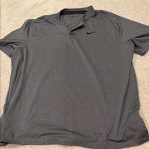Nike Men's Charcoal Polo Shirt